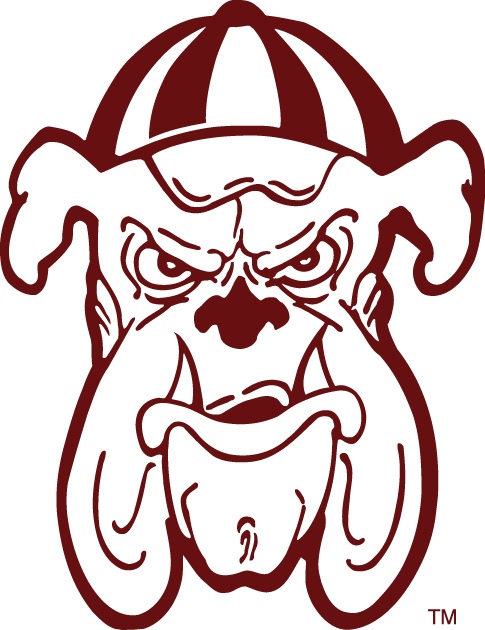 Alabama A&M Bulldogs 1980-Pres Alternate Logo 02 vinyl decal